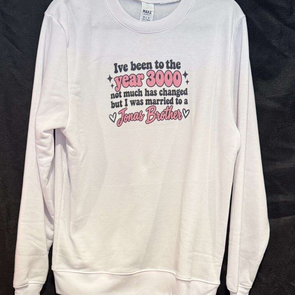 Year 3000 Jonas Brothers Crewneck Sweatshirt #1